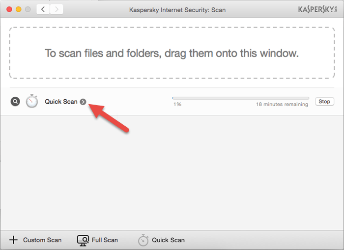 Image: how to open reports after scan