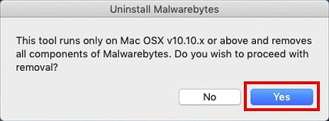Uninstall Malwarebytes