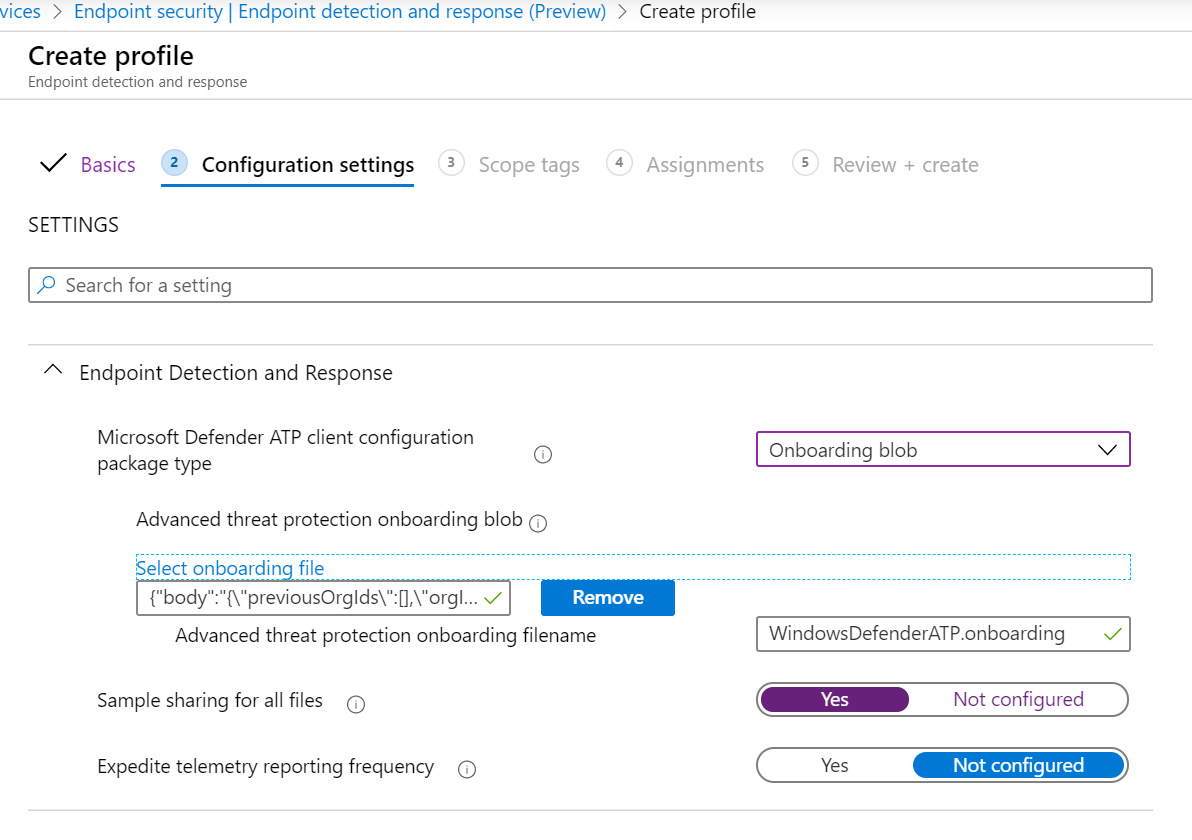 Image of Microsoft Endpoint Manager portal7.