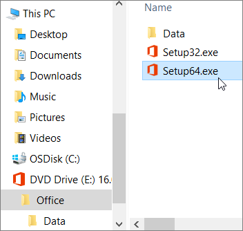 Select the virtual drive which may be named D or the next available letter