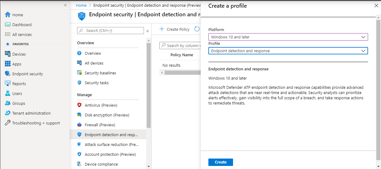 Image of Microsoft Endpoint Manager portal4.