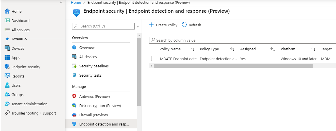 Image of Microsoft Endpoint Manager portal11.