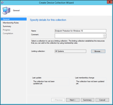 Image of Microsoft Endpoint Configuration Manager wizard3.