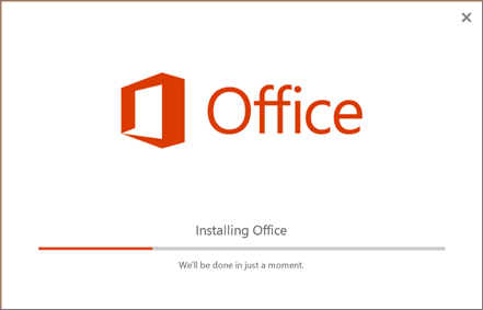 The Office installer looks like it's installing Office but it's only installing Skype for Business.