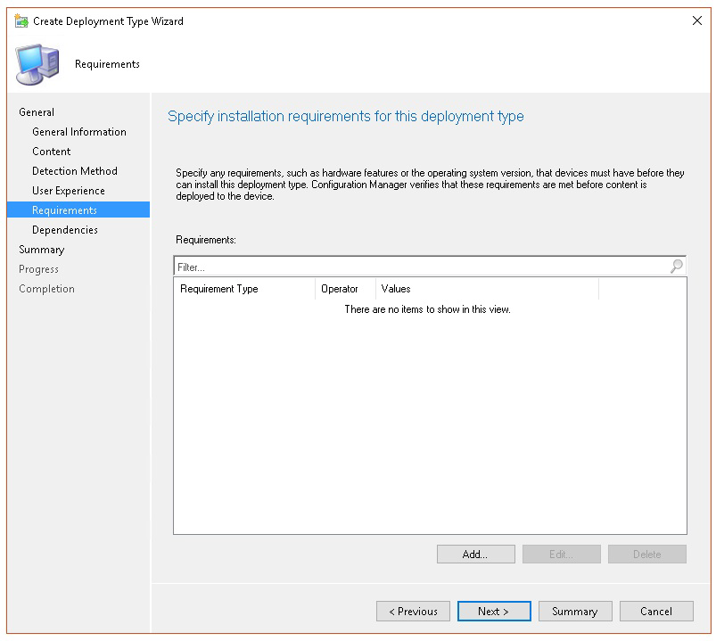 Image of Microsoft Endpoint Configuration Manager configuration13.