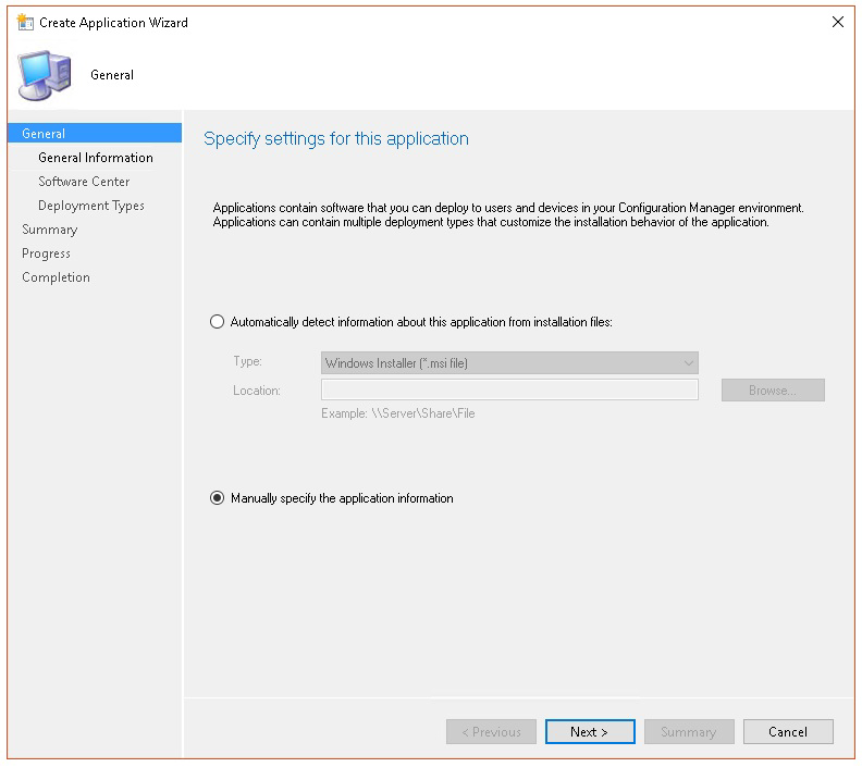 Image of Microsoft Endpoint Configuration Manager configuration2.