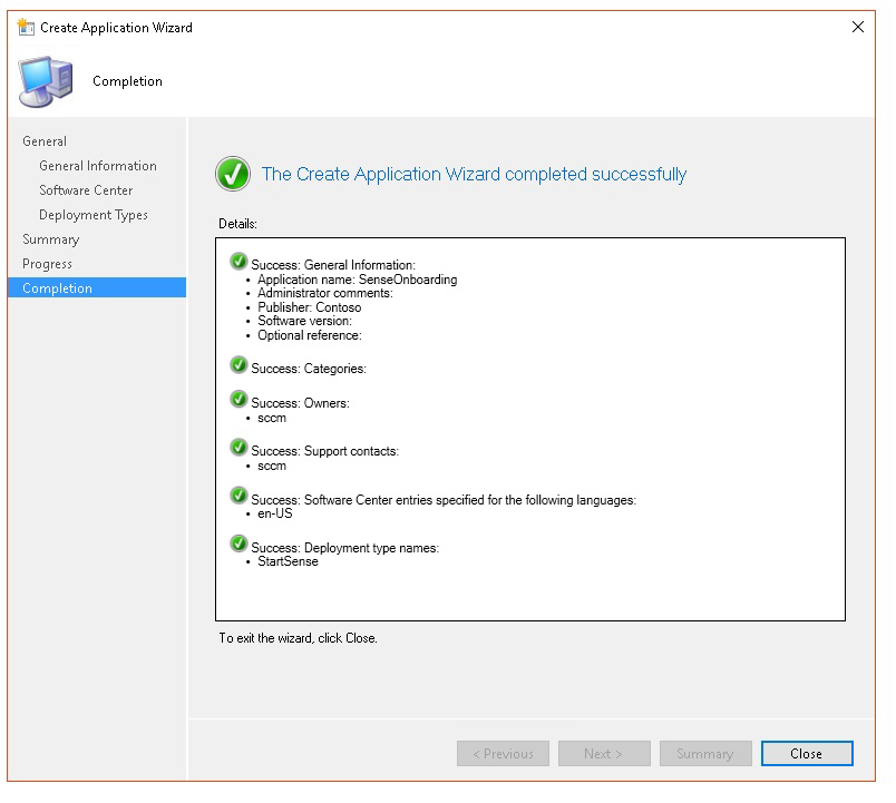 Image of Microsoft Endpoint Configuration Manager configuration20.