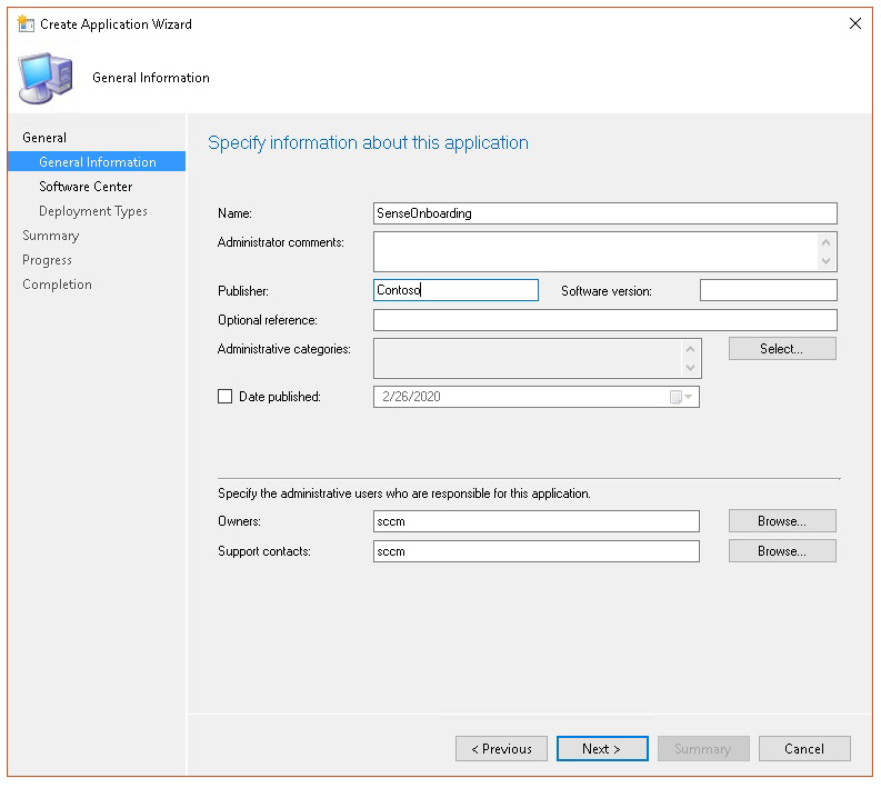 Image of Microsoft Endpoint Configuration Manager configuration3.
