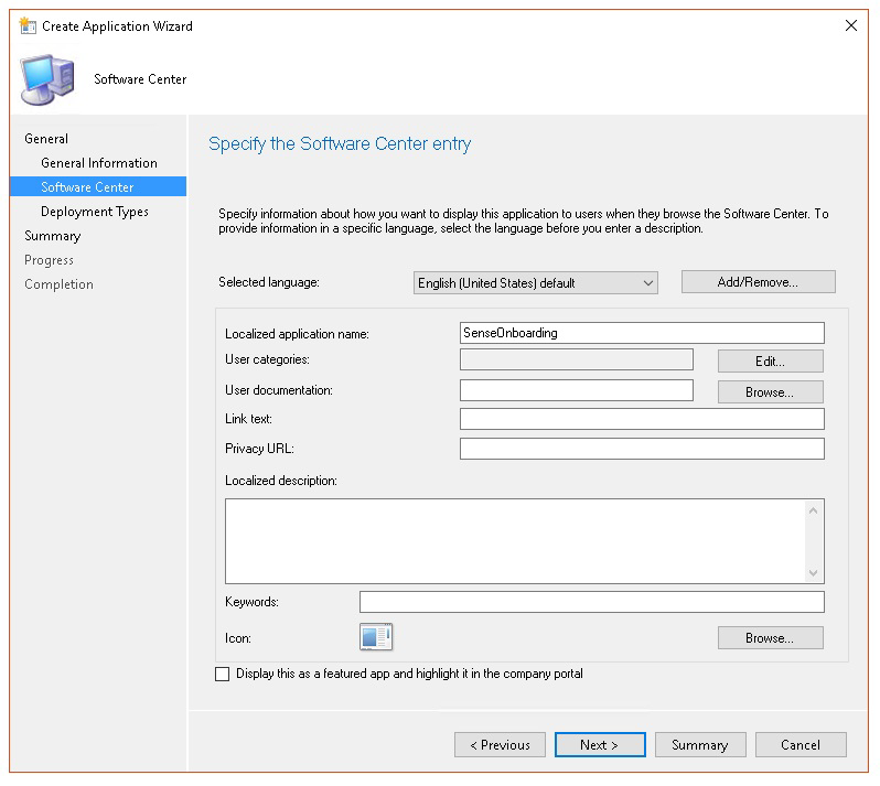 Image of Microsoft Endpoint Configuration Manager configuration4.